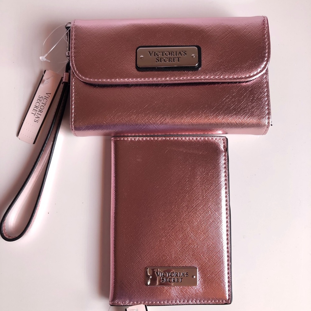 💕Victoria Secret Set - Wallet and passport holder